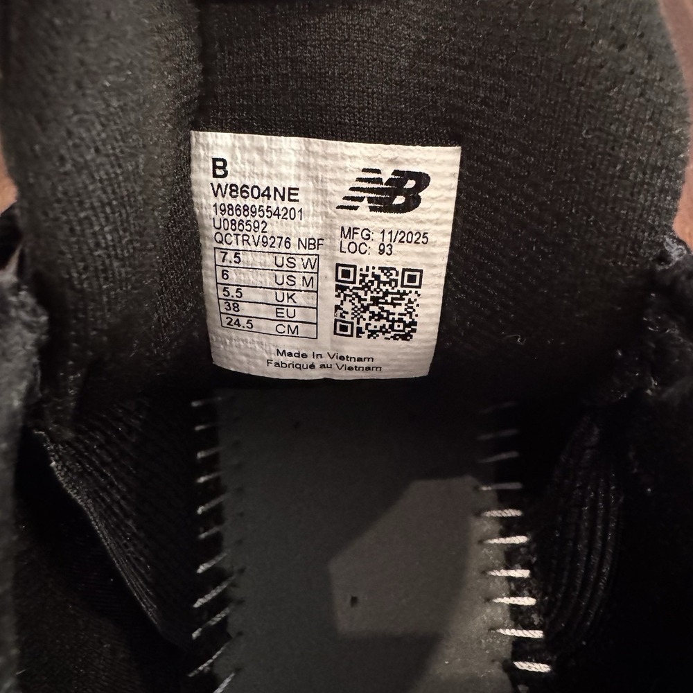New Balance Fresh Foam x 860v15 Women's Running Shoes Size 7.5 Black/White - Picture 8 of 8